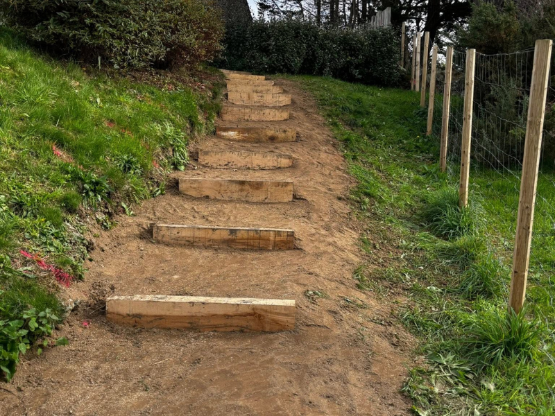 Terrasses bois et création d’allées par Prolame - réalisation 107