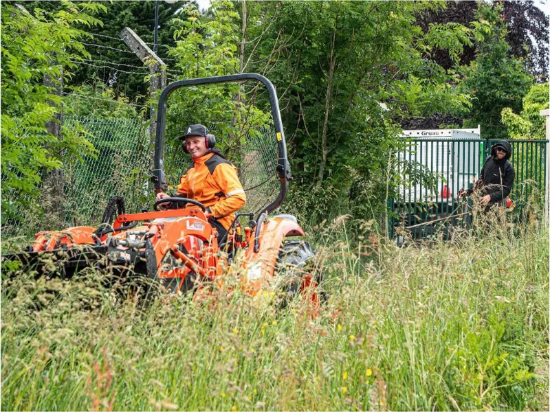 Débroussaillage forestier par Prolame - réalisation 42
