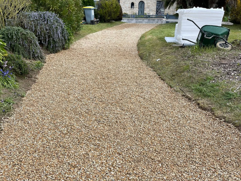 Terrasses bois et création d’allées par Prolame - réalisation 111