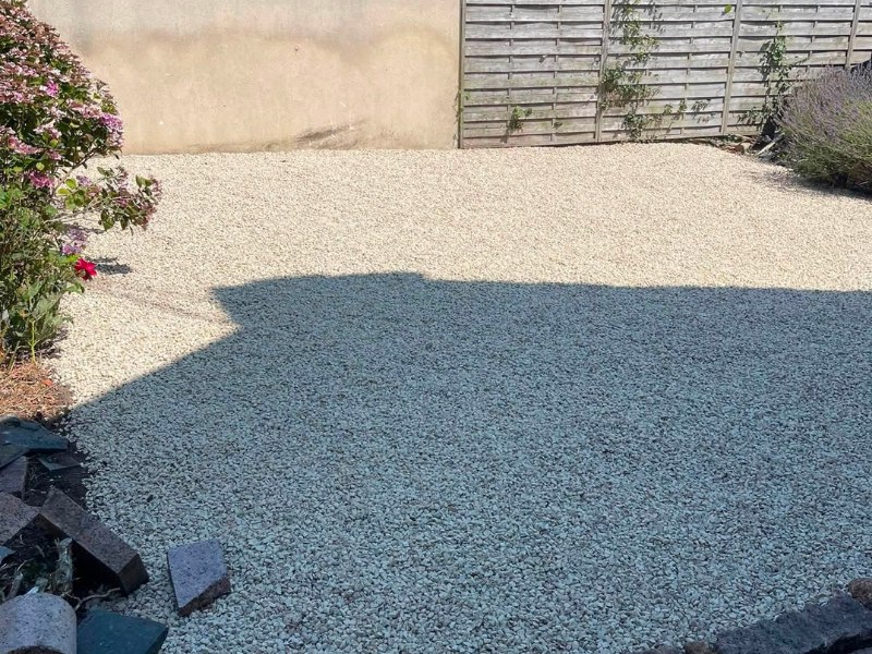 Terrasses bois et création d’allées par Prolame - réalisation 123