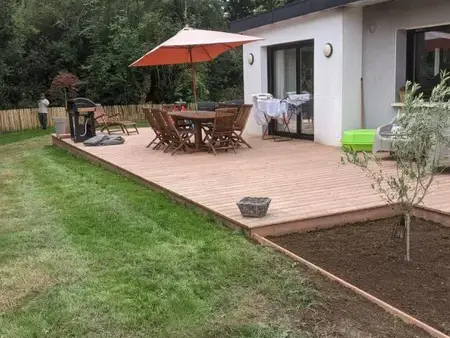 pose de terrasse bois à Guingamp - image 2